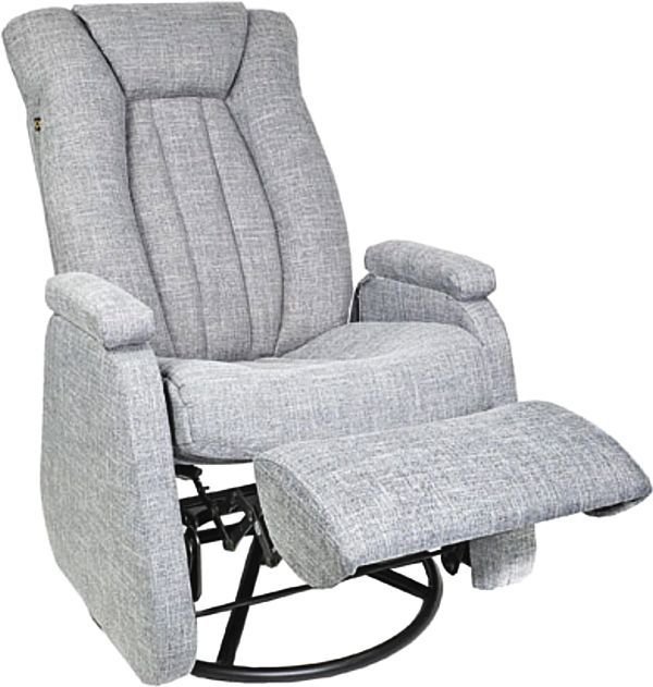 PEL International NEO 56 Series Gray Motorized Recliner-0