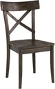 Elements International Coronado Chocolate Dining Side Chair-0