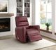 Homelegance® Dimitri Red Manual Swivel Glider Reclining Chair-1