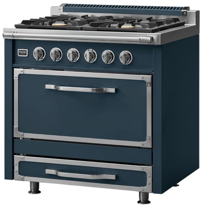 Viking® Tuscany 36" Squall Pro Style Dual Fuel Range-3