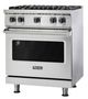Viking® 5 Series 30'' Daffodil Sealed Burner Pro Style Gas Range-3
