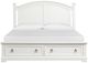Magnussen Home® Kingston Whisper White King Panel Storage Bed-3