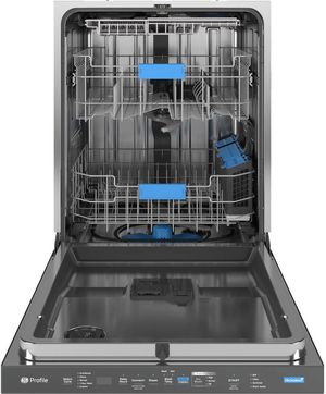 GE Profile™ 24" Fingerprint Resistant Stainless Steel Built In Top Control Dishwasher