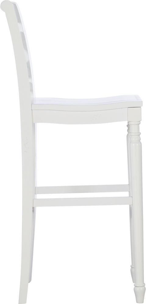 Powell® Sullivan White Bar Stool-3