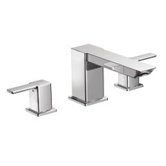 Moen® 90 Degree Chrome Two-Handle High Arc Roman Tub Faucet