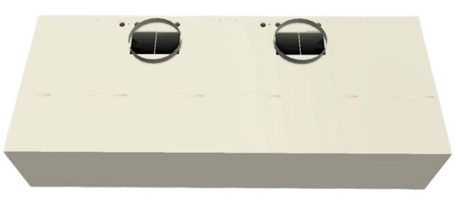 Vent-A-Hood® 60" Biscuit Wall Mounted Range Hood-1
