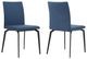 Armen Living Lyon 2-Piece Blue Dining Chairs-3