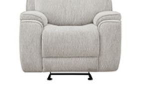 New Classic® Home Furnishings Lucerne White Recliner-1