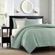 Olliix by Madison Park Seafoam King/California King Quebec Reversible Coverlet Set-1