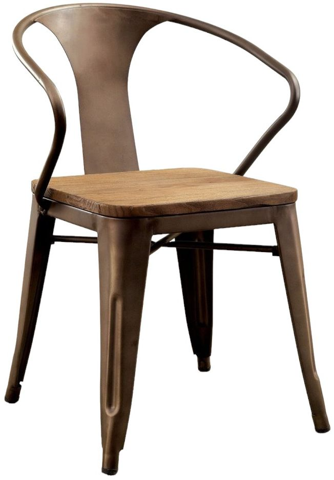 Furniture of America Lodia I 2-Piece Side Chair Set - Thumbnail 4