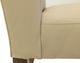 International Furniture Direct Silver Brown/Ivory Leather Dining Side Chair-5