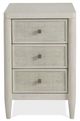 Riverside Furniture Maren White Sand Chairside Table-1