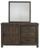 Liberty Furniture Thornwood Hills Rock Beaten Gray Youth Mirror-1