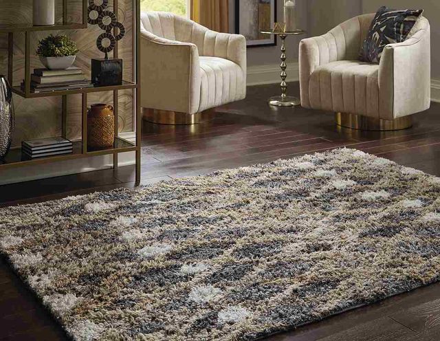Signature Design by Ashley® Vinmore Tan/Gray Medium Rug-2