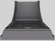 Vent-A-Hood® Designer Series 42" Gunsmoke Wall Mounted Range Hood-4