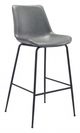 Zuo® Byron Gray Bar Chair-0
