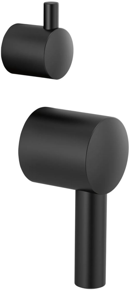 Brizo Jason Wu Matte Black Pressure Balance Integrated Trim Lever Handle-0