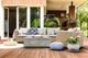 XO 36" Limestone Natural Gas Fire Table-2