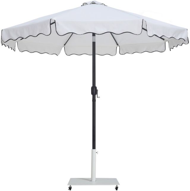black closed patio umbrella Coolibar Unisex Cabana Sanya Compact Umbrella, UPF 50+ Sun Protection in Black at Nordstrom