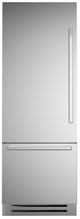 Bertazzoni 30" 15.5 Cu. Ft. Stainless Steel Bottom Freezer Refrigerator-0