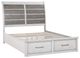 Homelegance® Ambrose Antique Gray/Antique White Queen Storage Platform Bed-4