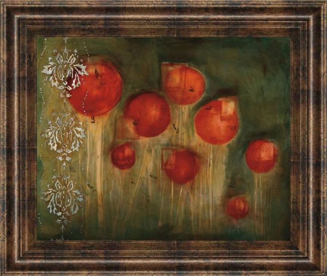 Classy Art Rose Garden by J. Prior Framed Print Wall Art-0