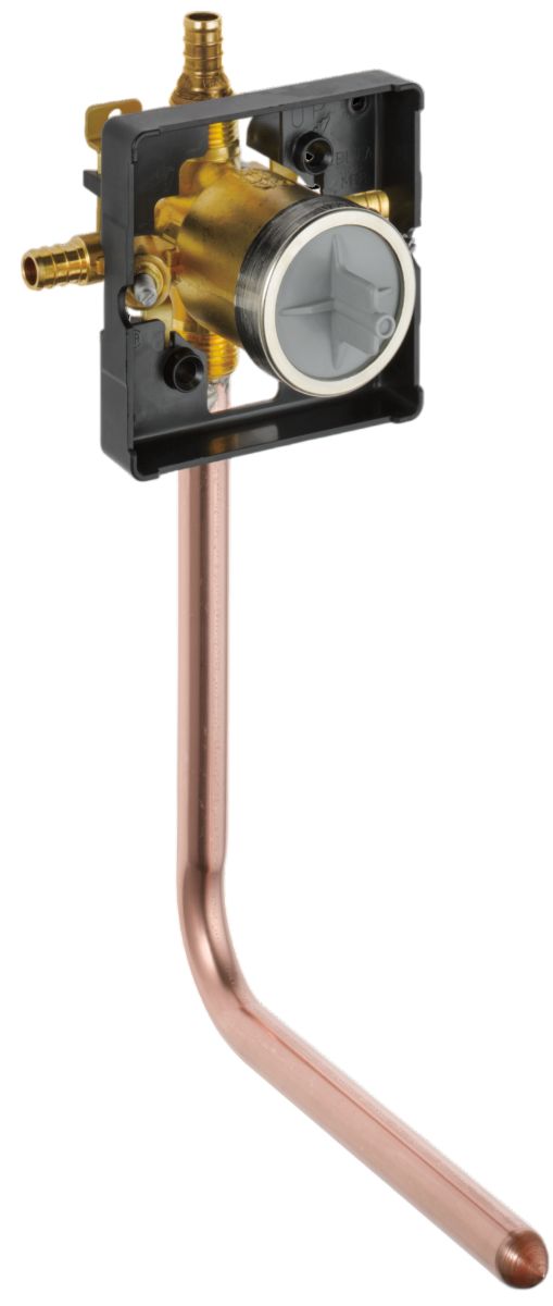 Delta MultiChoice® Universal Tub/Shower Rough - Prefab PEX Crimp with Stops and Tub Drop-0