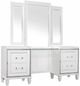 Homelegance® Tamsin White Metallic Vanity Dresser with Mirror-0