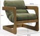 TOV Furniture Palma Green/Natural Ash Accent Chair-2