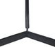 Renwil® Avila Glass Top Accent Table with Plated Black Base-4