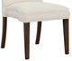 Fairfield® Customizable Entree Dining Concave Tall Back Armless Stack Chair with Tobacco Legs and Buttons-2