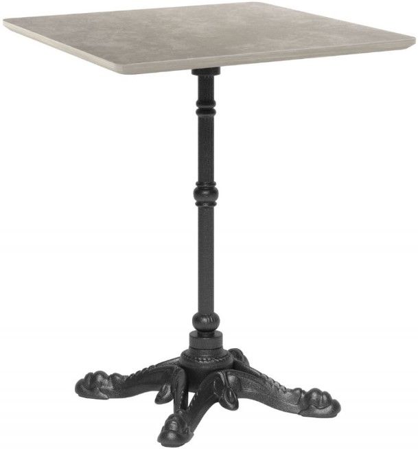 Zuo® Modern Alfresco Gray Aluminum Outdoor Dining Table-0