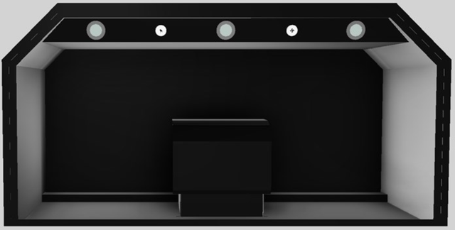 Vent-A-Hood® Designer Series 48" Black Wall Mounted Range Hood-3