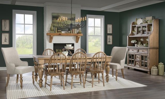Legacy Classic Vintage Market Barnwood Oak/Midland Arm Chair-1