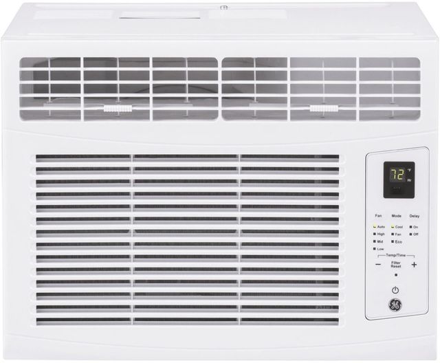 GE® 6,000 BTU Light Cool Gray Window EZ Mount Room Air Conditioner-0