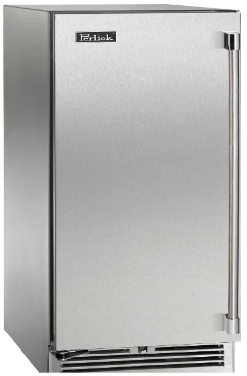 Perlick® Marine & Coastal Series 15" 2.8 Cu. Ft. Stainless Steel Solid Door Built-In Beverage Center-0