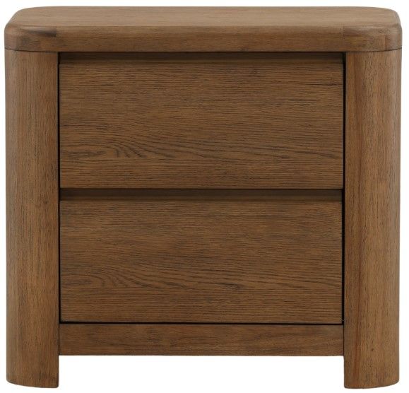 Dovetail Furniture Chadwick Brown Nightstand-1