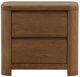 Dovetail Furniture Chadwick Brown Nightstand-1