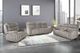 New Classic® Home Furnishings Kamari Gray Power Reclining Loveseat-1