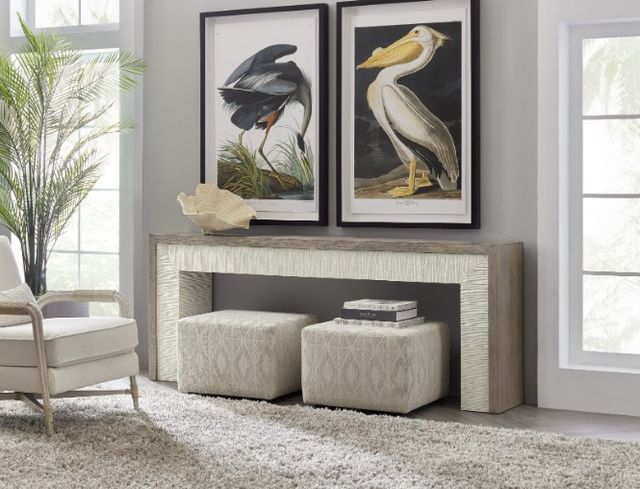 Hooker® Furniture Serenity Skipper Malibu Console Table with Coral Base-1
