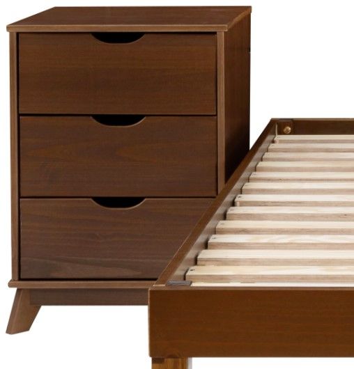 Powell® Portix 3-Piece Walnut Youth Twin Simple Bedroom Set-2