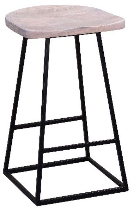 Porter International Designs Clement Black/White Counter Stool-0