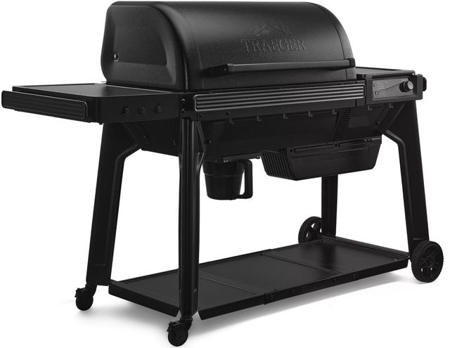 Traeger® Woodridge™ Pro 67" Black Freestanding Wood Pellet Grill-2