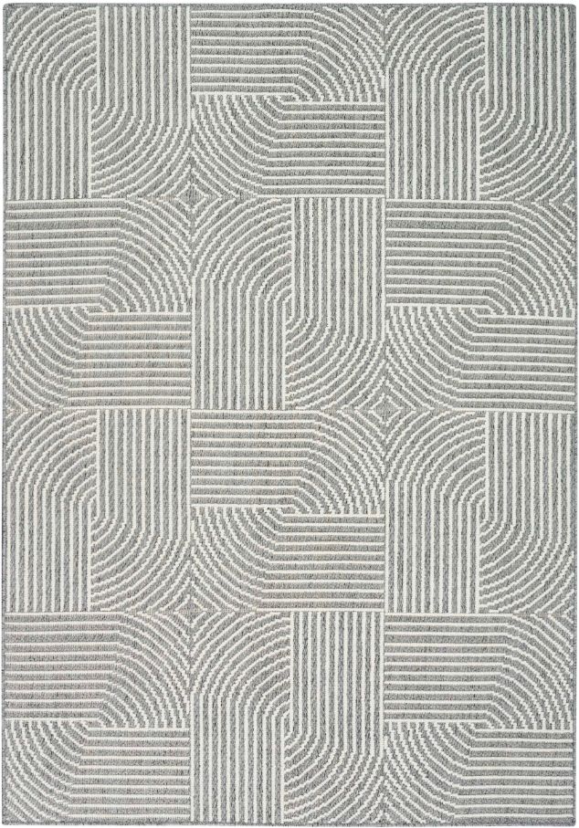 Nourison Home™ Natural Texture Charcoal/Ivory 5'x7' Style 2 Area Rug-0