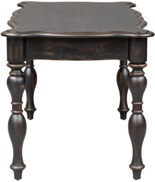 Liberty Furniture Chesapeake Wire Brushed Antique Black Writing Desk-3