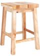 Canadel® Loft Natural Washed Upholstered Fixed Stool-0