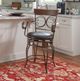 Powell® Bria Brown/Dark Bronze Counter Stool-1