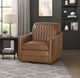 Homelegance® November Brown Swivel Chair-1