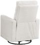 Homelegance® Olathe Newsprint Manual Swivel Glider Reclining Chair-5