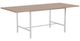 EQ3 Kendall 82'' Solid Oak Dining Table with Inset Base-0